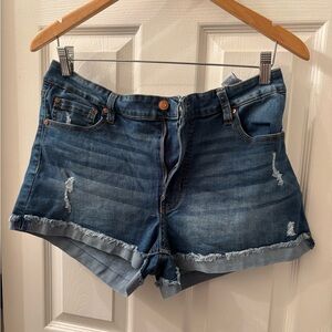 Denim Blue Women's Shorts